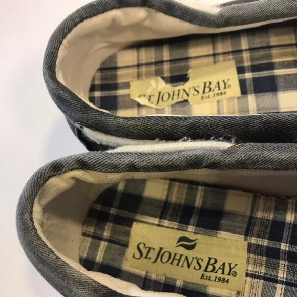 St. John's Bay Gray 016-8003 Boat Casual Shoes Size 12M - Picture 8 of 10